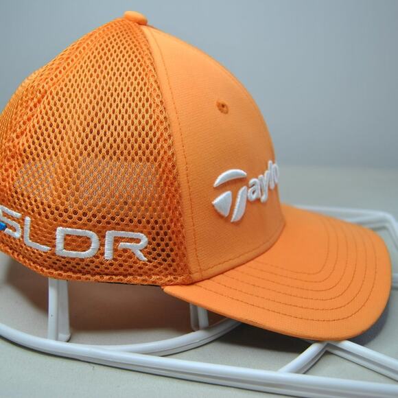 TaylorMade SLDR Tour Preferred Small/Medium (S/M) Orange Hat - Picture 2 of 5